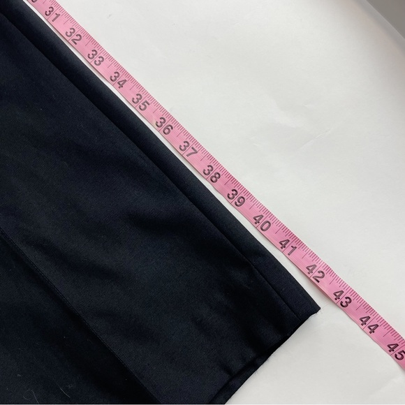 J CREW COLLECTION Full-Length Wide-Leg Tuxedo Pant Italian Wool NWOT BLACK Sz 2 - Picture 8 of 16
